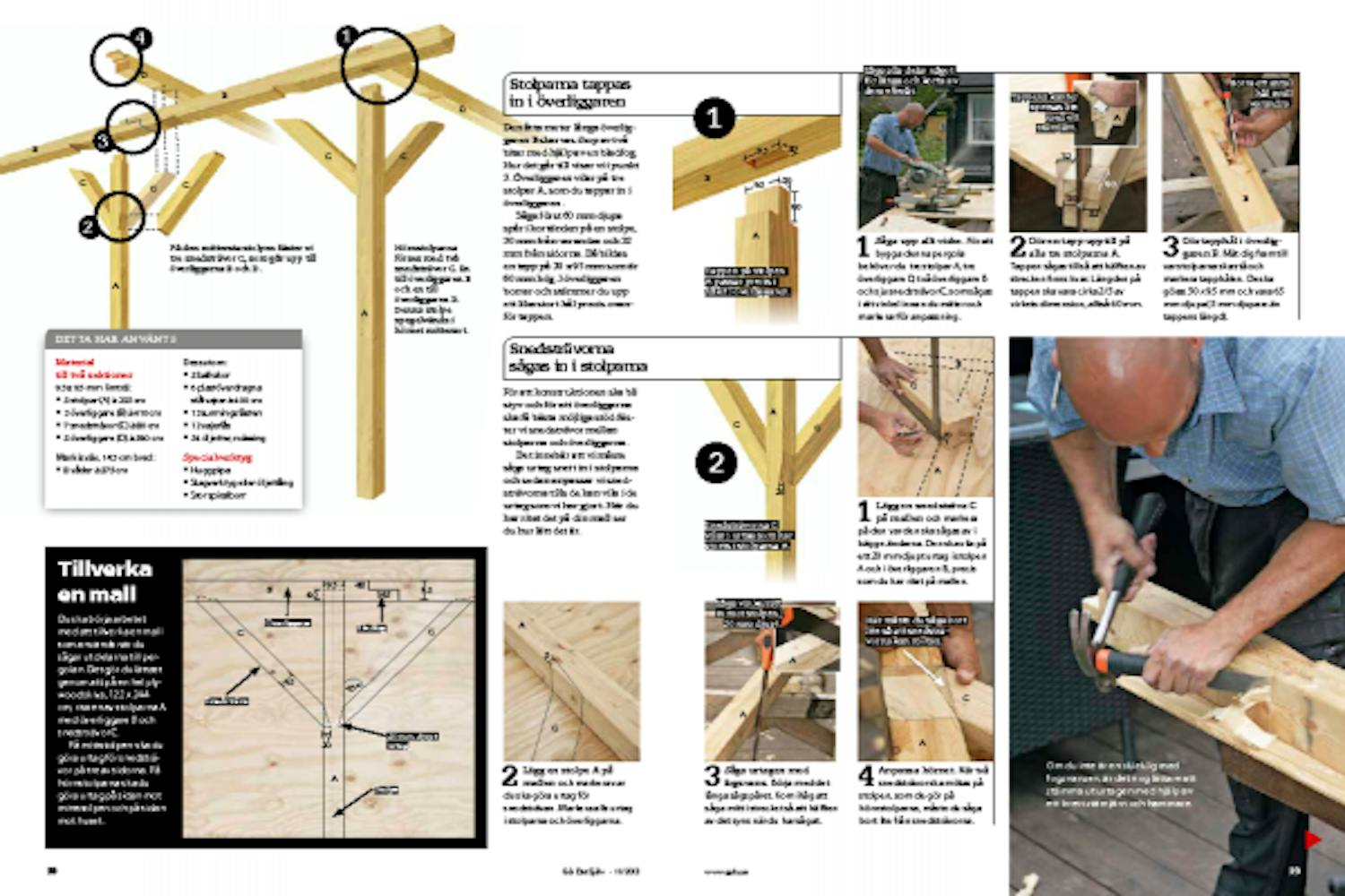 Segelduk: Pergola med segelduk Segelduk: Pergola med segelduk